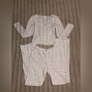 Floral Womens Pajamas Set